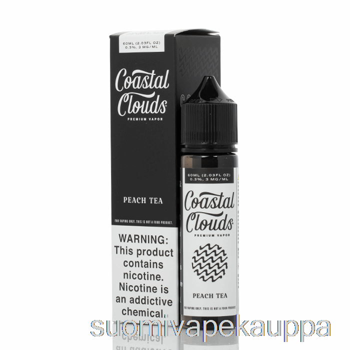 Vape Box Persikkatee - Coastal Clouds Co. - 60 Ml 0 Mg